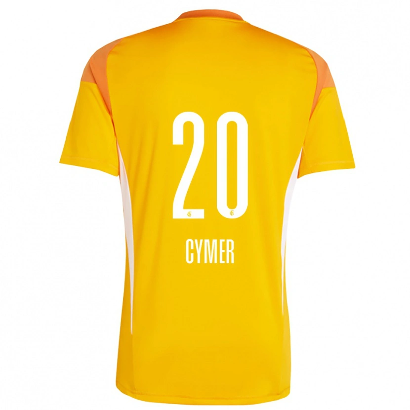 Danxen Criança Ricco Cymer #20 Amarelo Laranja Camisola Guarda-Redes 2025/26 Camisa