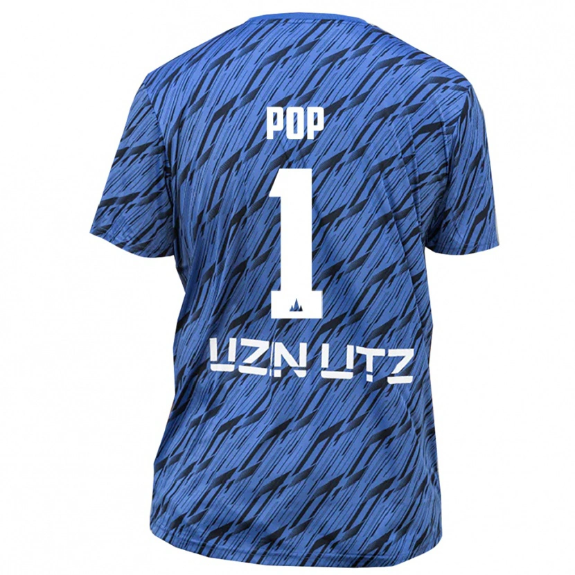 Danxen Criança Nico Pop #1 Azul Real Branco Camisola Guarda-Redes 2025/26 Camisa