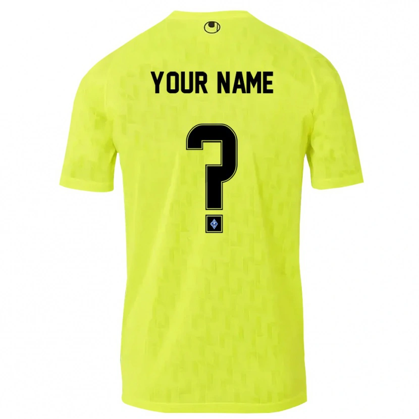 Danxen Criança SV Waldhof Mannheim Amarelo Preto Camisola Guarda-Redes 2025/26 Camisa