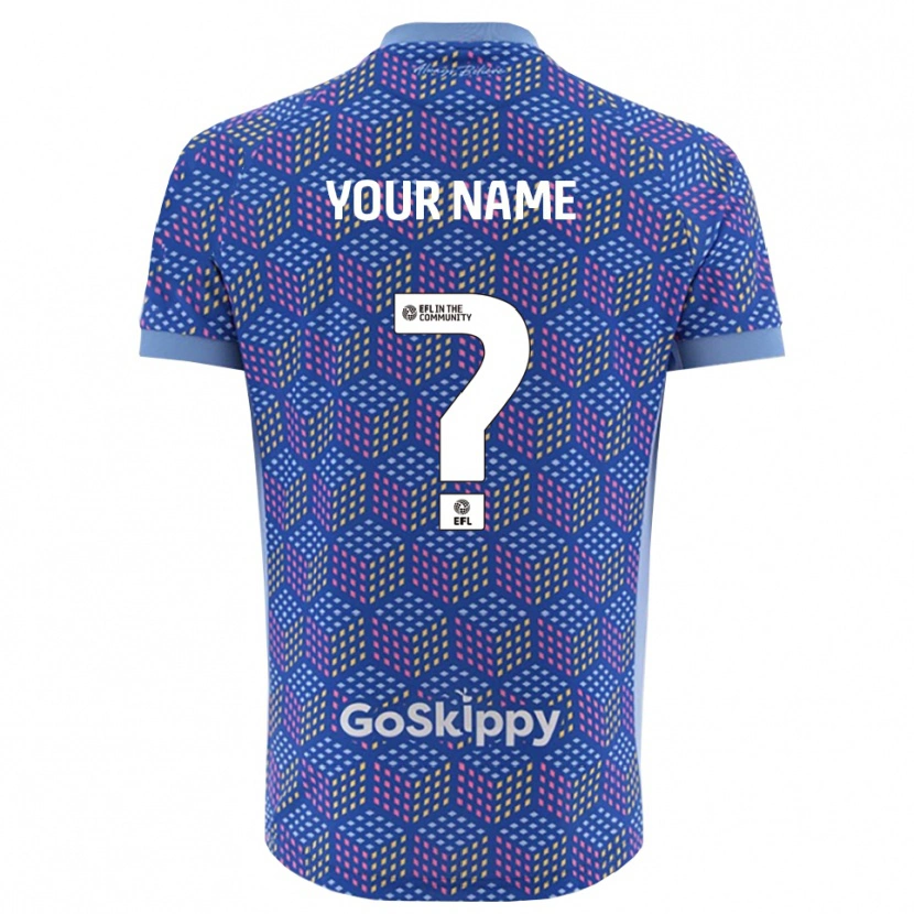 Danxen Criança Bristol City Azul Preto Camisola Guarda-Redes 2025/26 Camisa