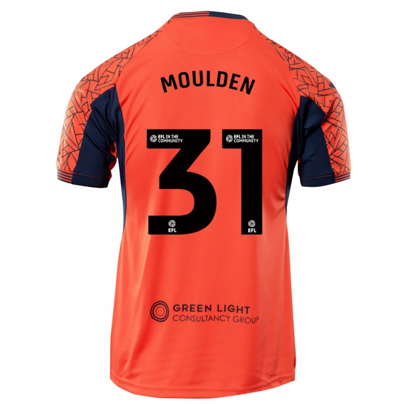 Danxen Criança Louie Moulden #31 Preto Laranja Camisola Guarda-Redes 2025/26 Camisa