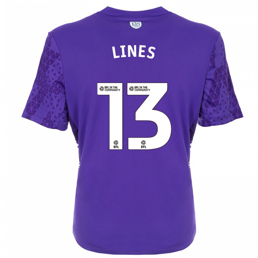 Danxen Criança Jack Lines #13 Branco Roxo Camisola Guarda-Redes 2025/26 Camisa