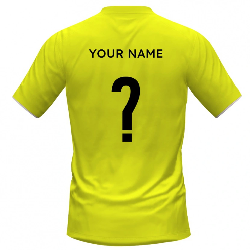 Danxen Criança Scunthorpe United Amarelo Preto Camisola Guarda-Redes 2025/26 Camisa