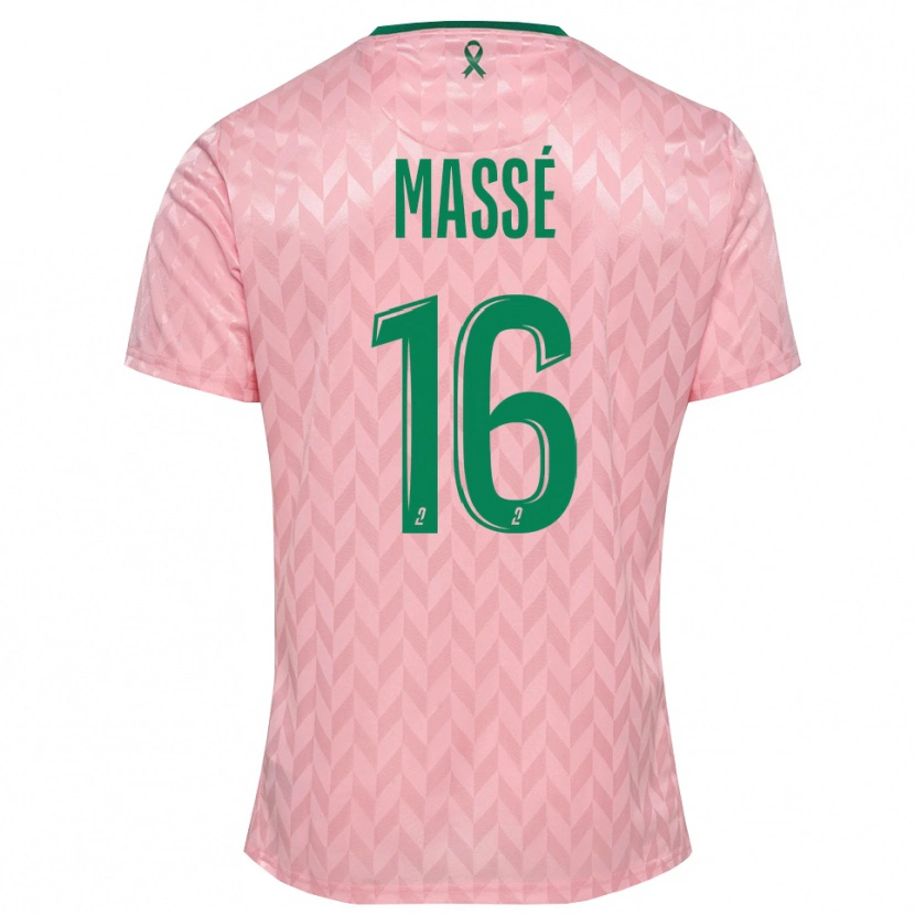 Danxen Criança Maël Massé #16 Verde Rosa Camisola Guarda-Redes 2025/26 Camisa