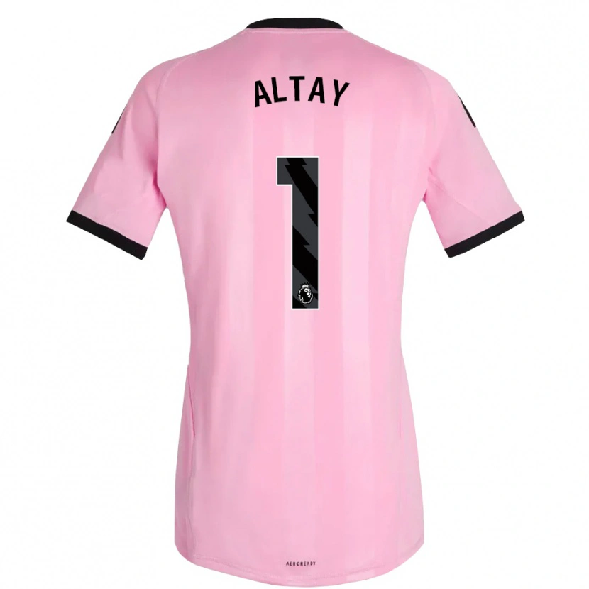 Danxen Criança Altay Bayındır #1 Rosa Preto Camisola Guarda-Redes 2025/26 Camisa
