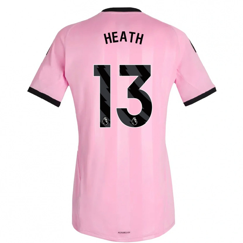 Danxen Criança Fred Heath #13 Rosa Preto Camisola Guarda-Redes 2025/26 Camisa