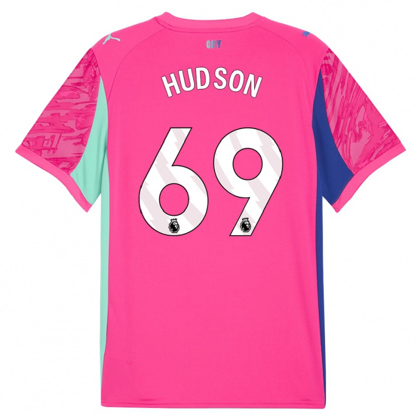 Danxen Criança Max Hudson #69 Rosa Rosa Camisola Guarda-Redes 2025/26 Camisa