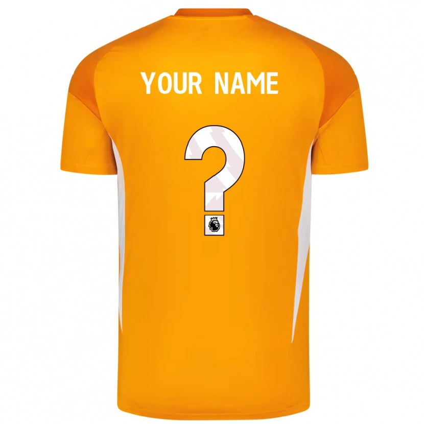 Danxen Criança Leeds United Laranja Branco Camisola Guarda-Redes 2025/26 Camisa
