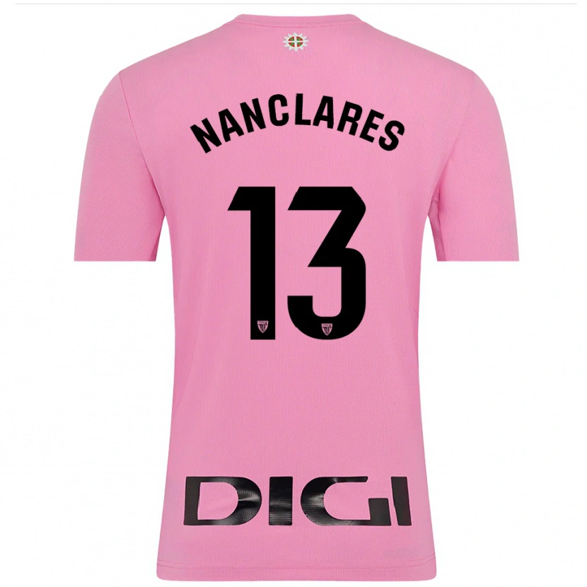 Danxen Criança Adriana Nanclares Romero #13 Rosa Preto Camisola Guarda-Redes 2025/26 Camisa