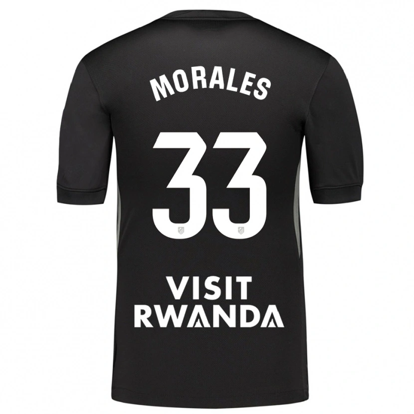 Danxen Criança Luismi Morales #33 Preto Branco Camisola Guarda-Redes 2025/26 Camisa