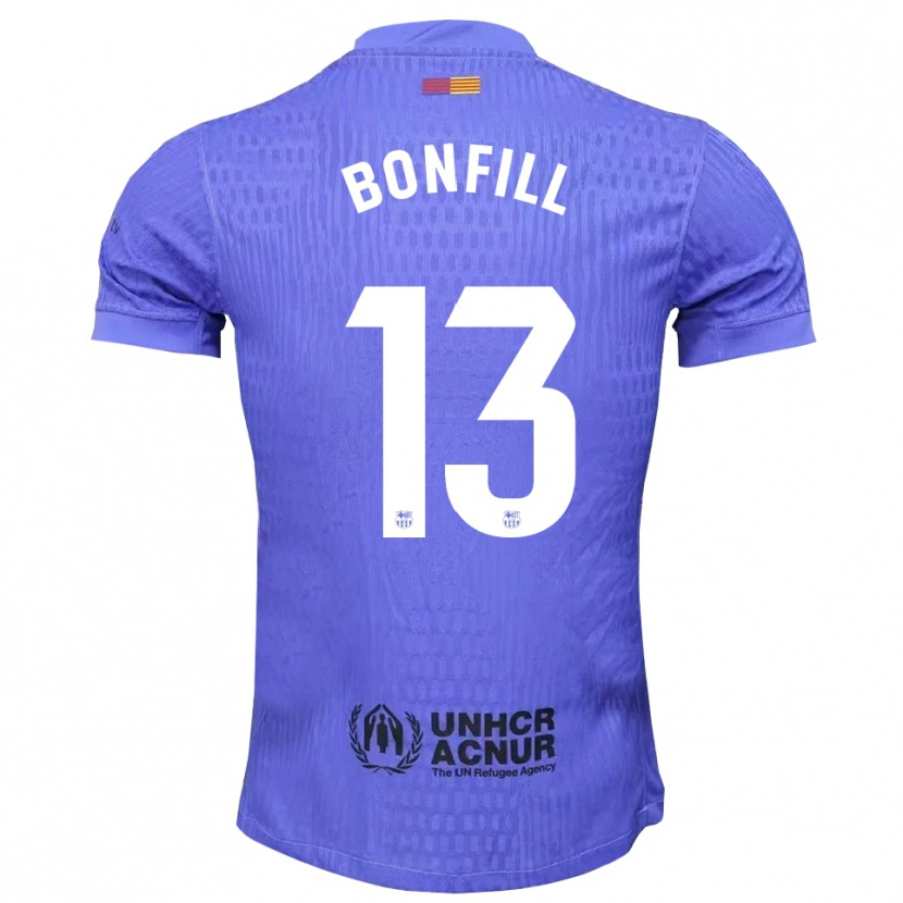 Danxen Criança Max Bonfill #13 Azul Preto Camisola Guarda-Redes 2025/26 Camisa