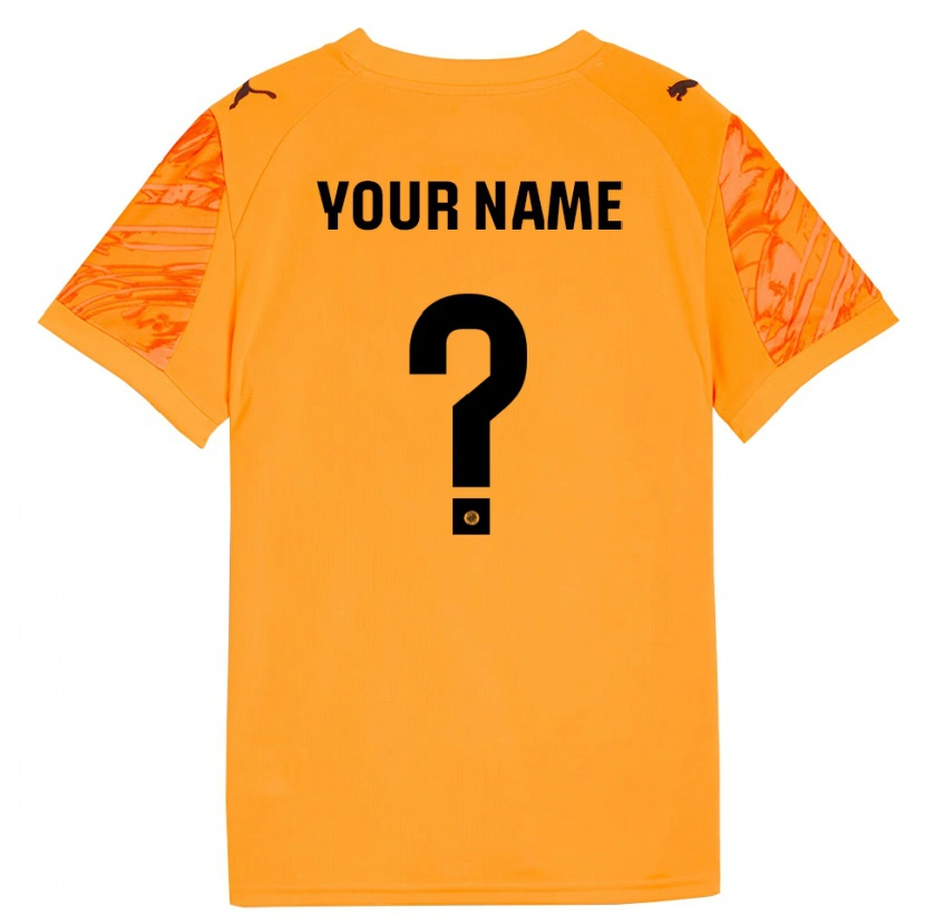 Danxen Criança Girona Laranja Preto Camisola Guarda-Redes 2025/26 Camisa