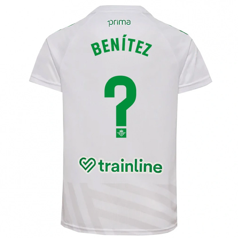 Danxen Criança David Benítez #0 Verde Branco Camisola Guarda-Redes 2025/26 Camisa