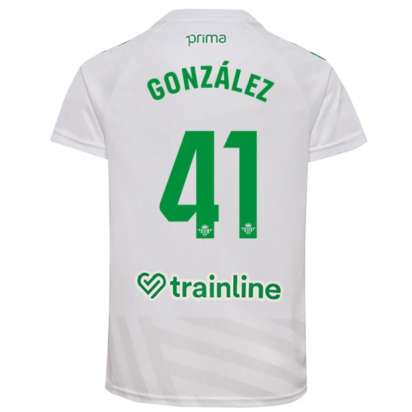 Danxen Criança Manu González #41 Verde Branco Camisola Guarda-Redes 2025/26 Camisa