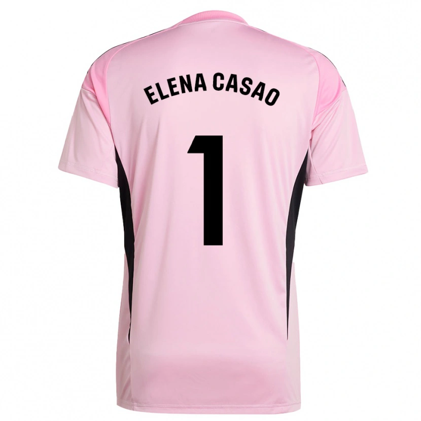 Danxen Criança Elena Casao López #1 Rosa Preto Camisola Guarda-Redes 2025/26 Camisa