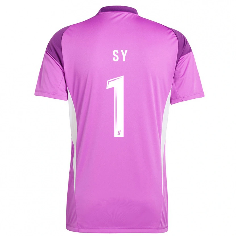 Danxen Criança Seydou Sy #1 Lilás Branco Camisola Guarda-Redes 2025/26 Camisa