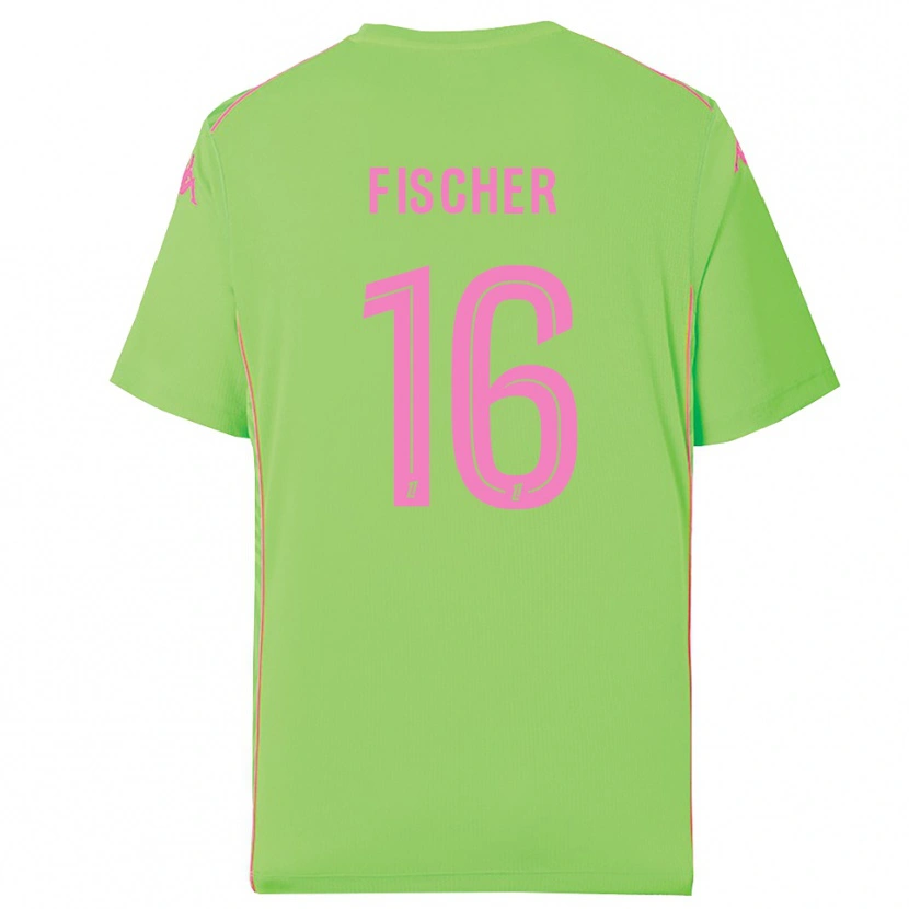Danxen Criança Jonathan Fischer #16 Verde Pálido Camisola Guarda-Redes 2025/26 Camisa