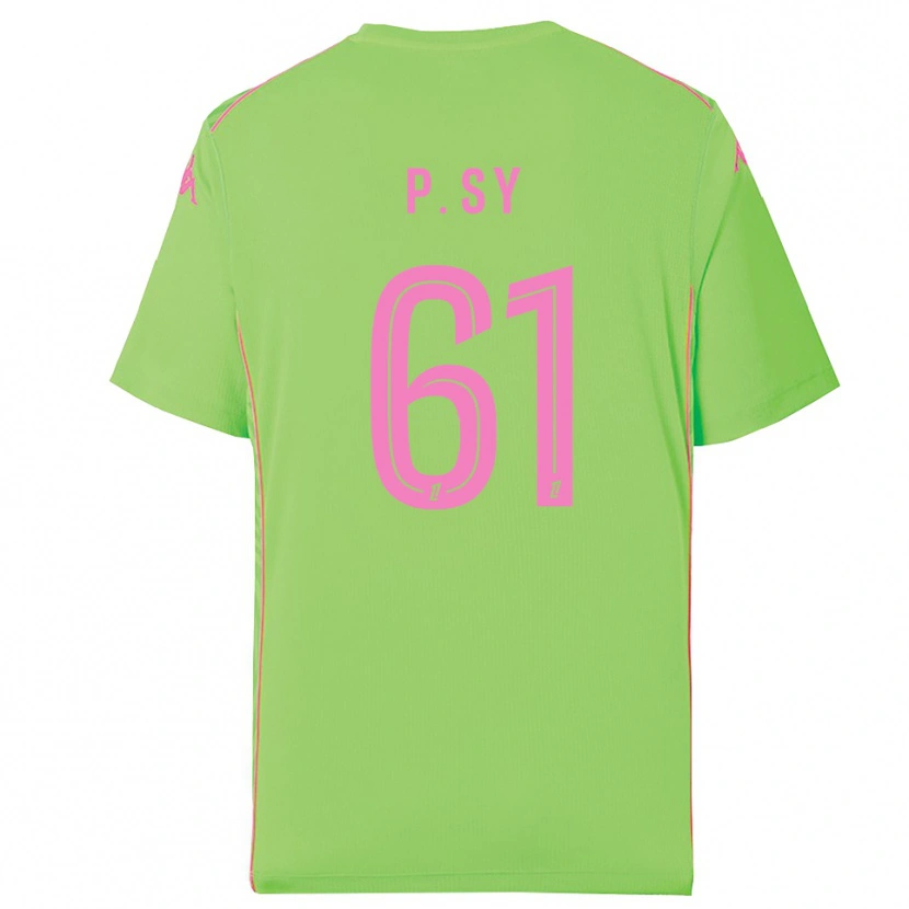 Danxen Criança Pape Sy #61 Verde Pálido Camisola Guarda-Redes 2025/26 Camisa