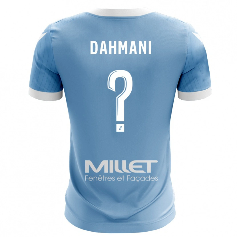 Danxen Criança Waël Dahmani #0 Azul Céu Claro Camisola Guarda-Redes 2025/26 Camisa