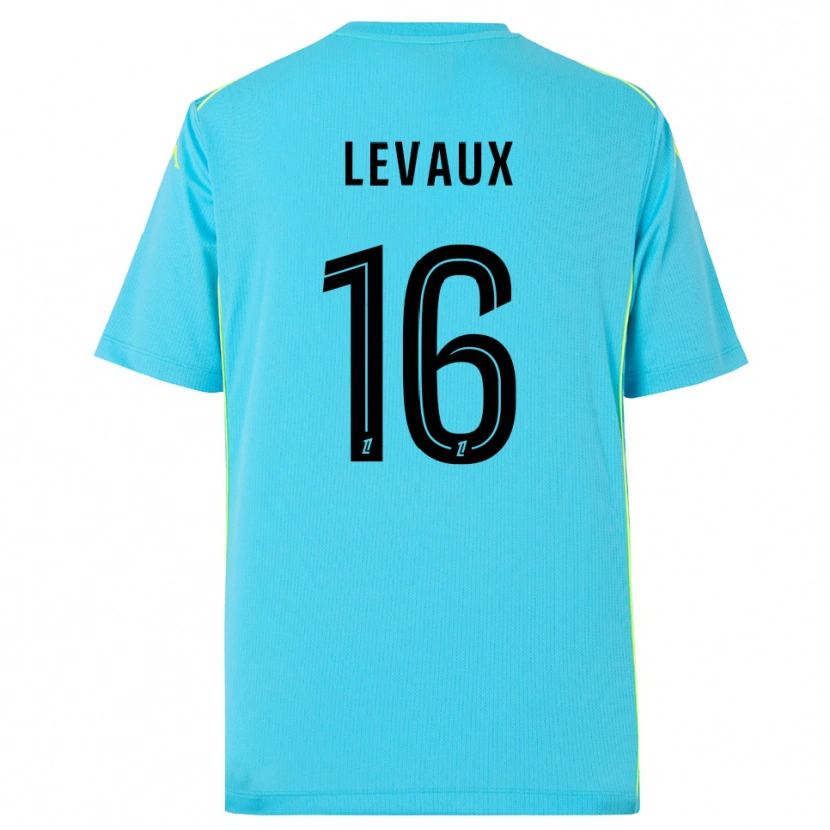Danxen Criança Lana Levaux #16 Azul Céu Preto Camisola Guarda-Redes 2025/26 Camisa