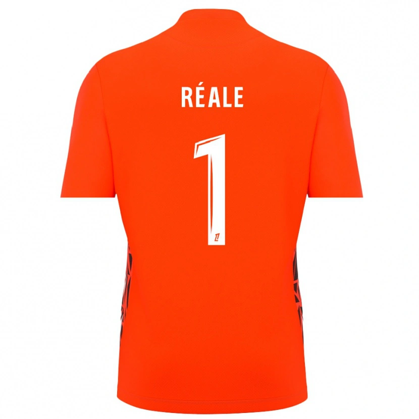 Danxen Criança Pierre Réale #1 Branco Laranja Camisola Guarda-Redes 2025/26 Camisa