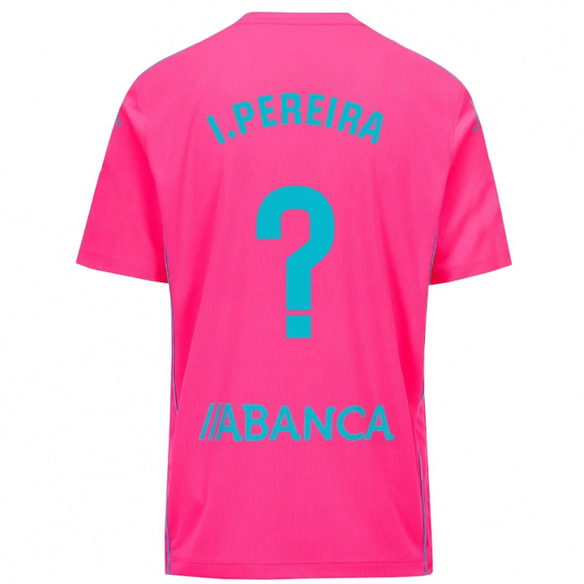 Danxen Criança Inês Pereira #0 Rosa Profundo Preto Camisola Guarda-Redes 2025/26 Camisa