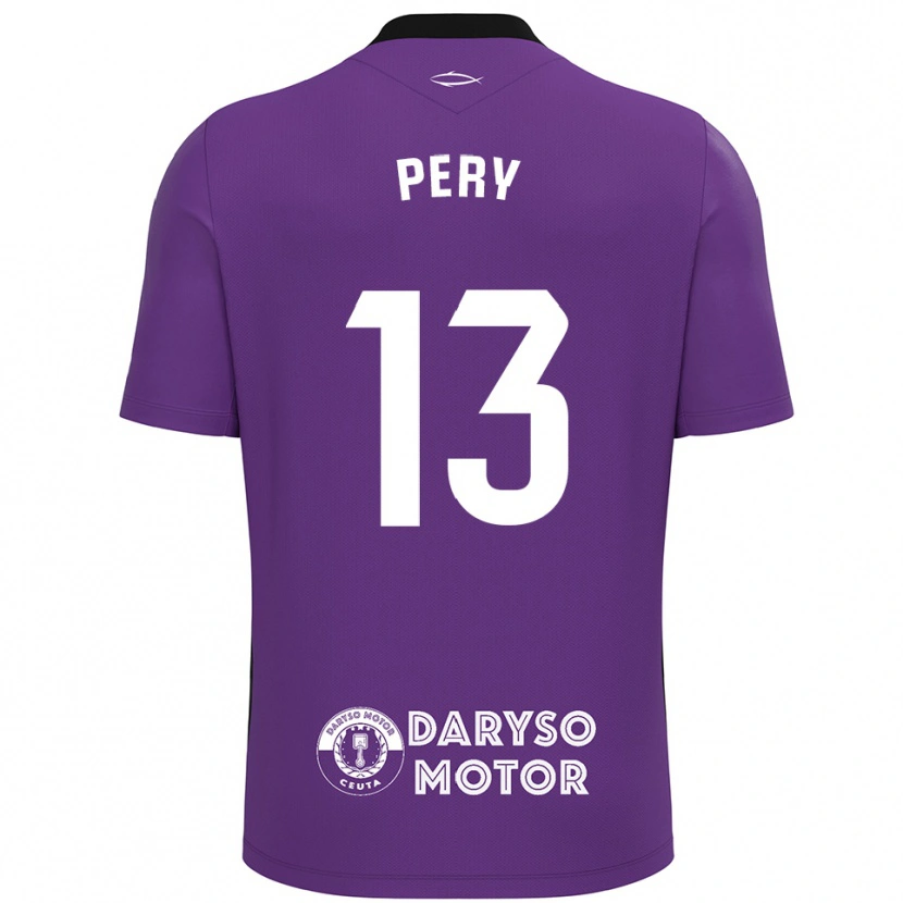Danxen Criança Pery #13 Roxo Branco Camisola Guarda-Redes 2025/26 Camisa