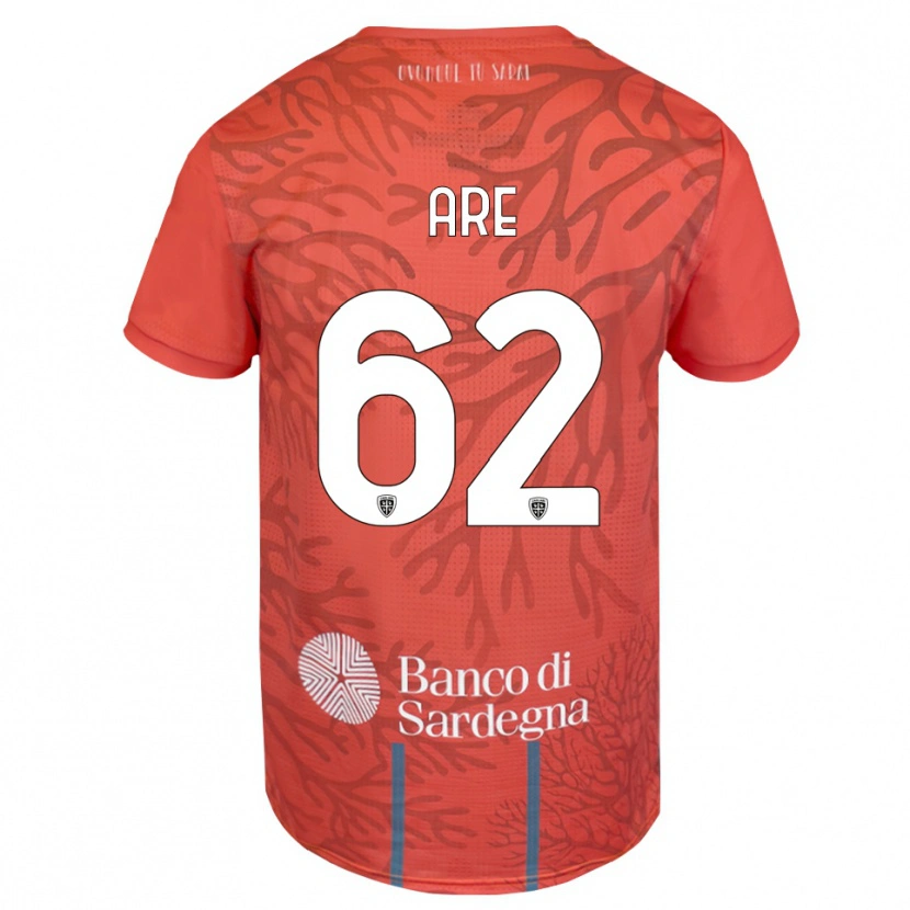 Danxen Criança Emmanuele Are #62 Laranja Vermelho Branco Camisola Guarda-Redes 2025/26 Camisa