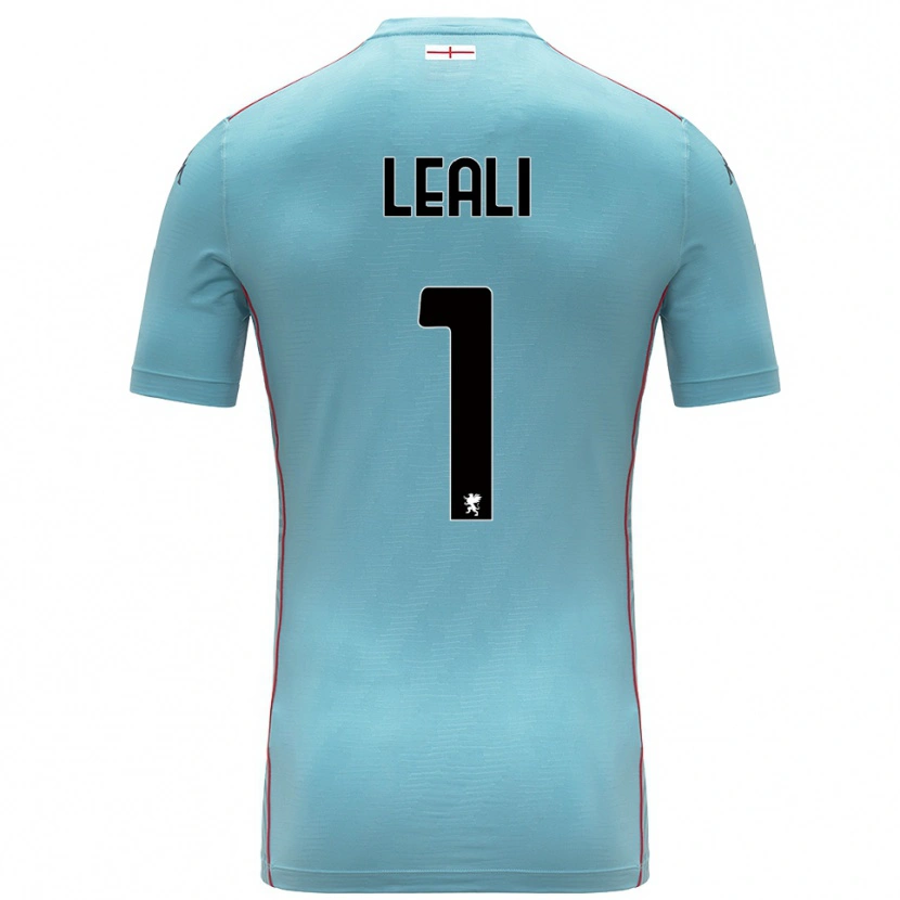 Danxen Criança Nicola Leali #1 Azul Cinza Camisola Guarda-Redes 2025/26 Camisa