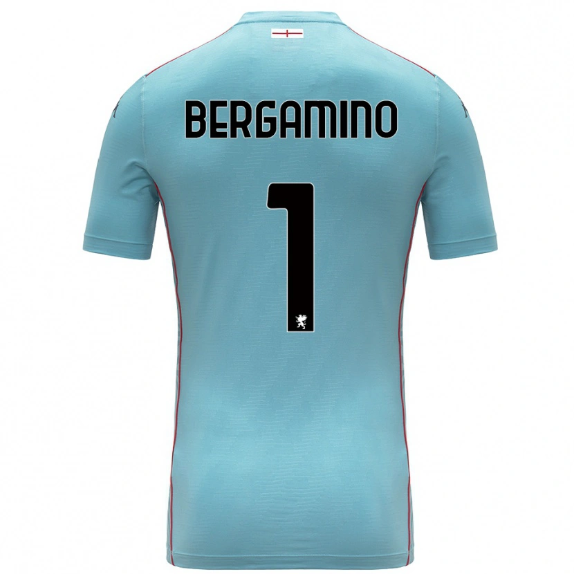 Danxen Criança Giovanni Bergamino #1 Azul Cinza Camisola Guarda-Redes 2025/26 Camisa