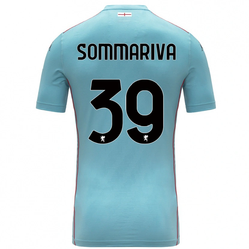 Danxen Criança Daniele Sommariva #39 Azul Cinza Camisola Guarda-Redes 2025/26 Camisa