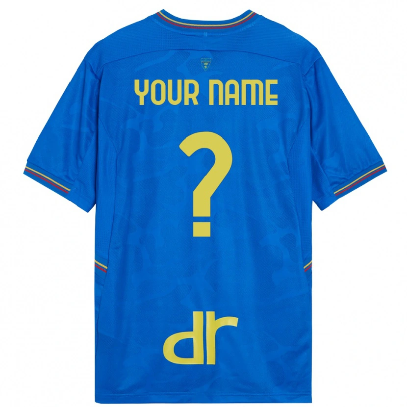 Danxen Criança US Lecce Azul Real Marrom Camisola Guarda-Redes 2025/26 Camisa