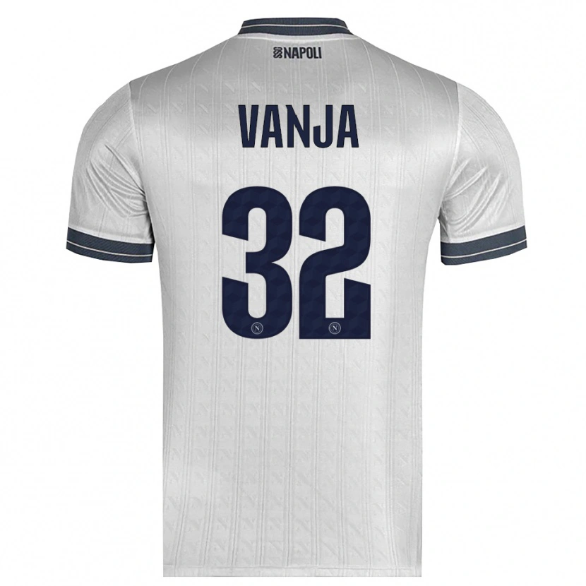 Danxen Criança Vanja Milinković-Savić #32 Cinza Claro Camisola Guarda-Redes 2025/26 Camisa