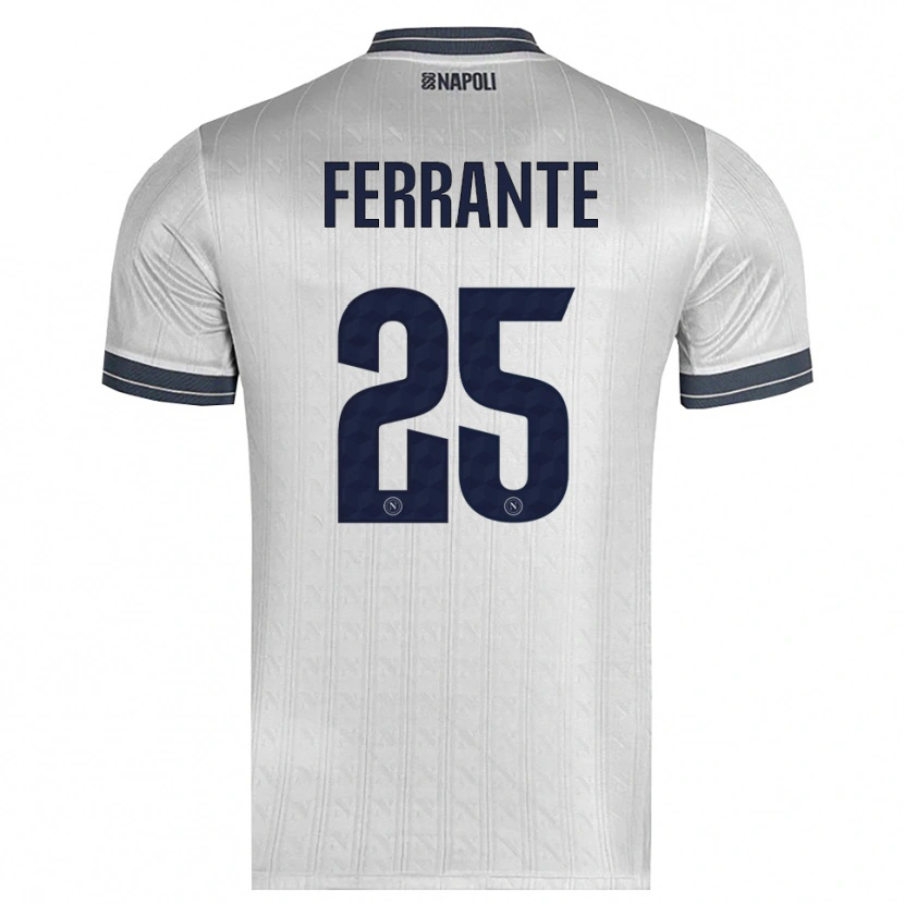 Danxen Criança Mathias Ferrante #25 Cinza Claro Camisola Guarda-Redes 2025/26 Camisa