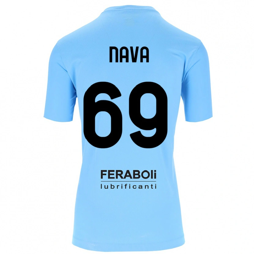 Danxen Criança Lapo Nava #69 Preto Azul Céu Camisola Guarda-Redes 2025/26 Camisa