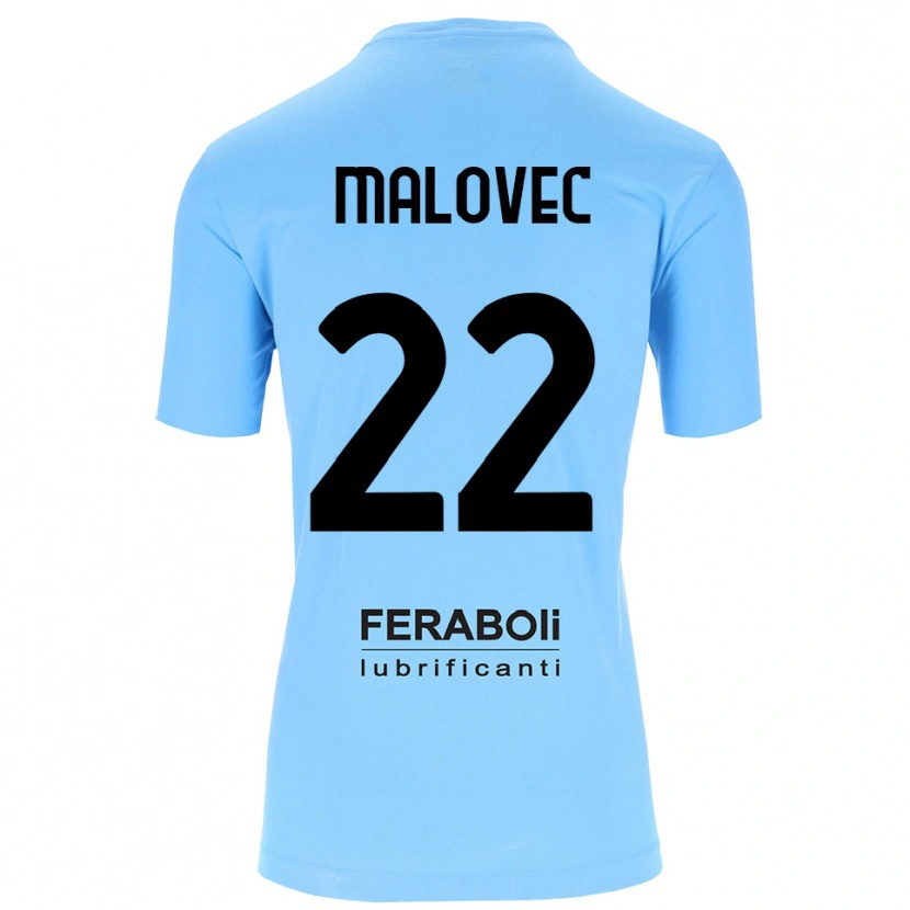 Danxen Criança Adrian Malovec #22 Preto Azul Céu Camisola Guarda-Redes 2025/26 Camisa