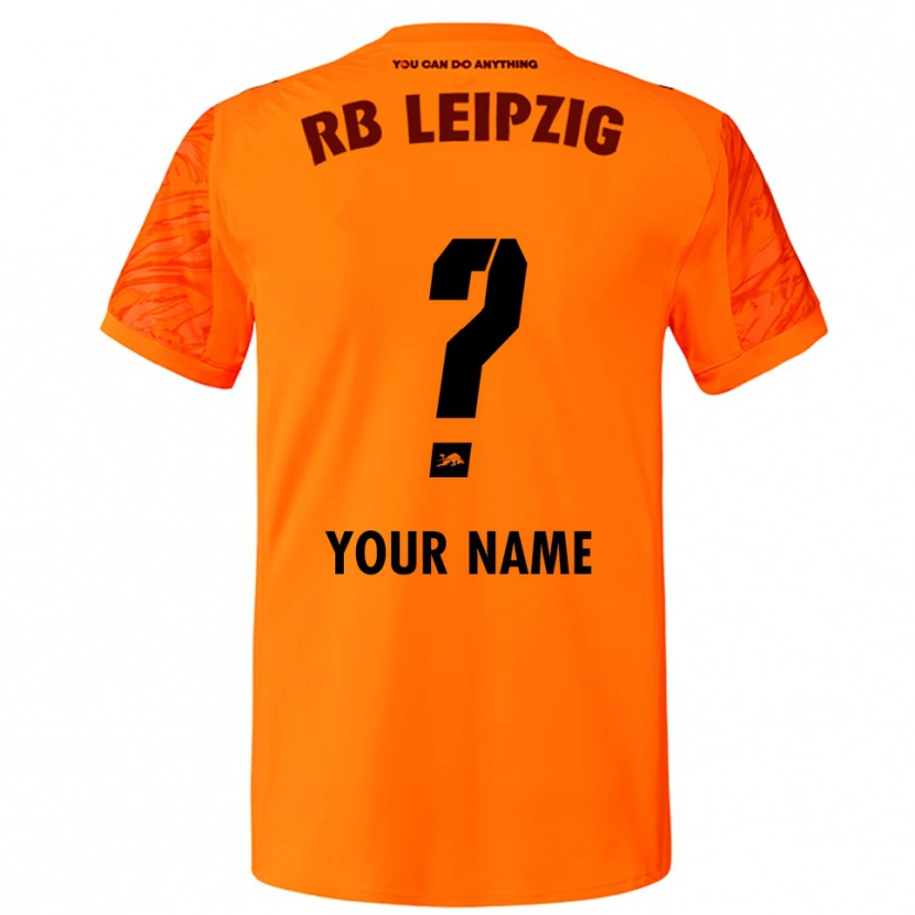 Danxen Criança RB Leipzig Laranja Vermelho Camisola Guarda-Redes 2025/26 Camisa