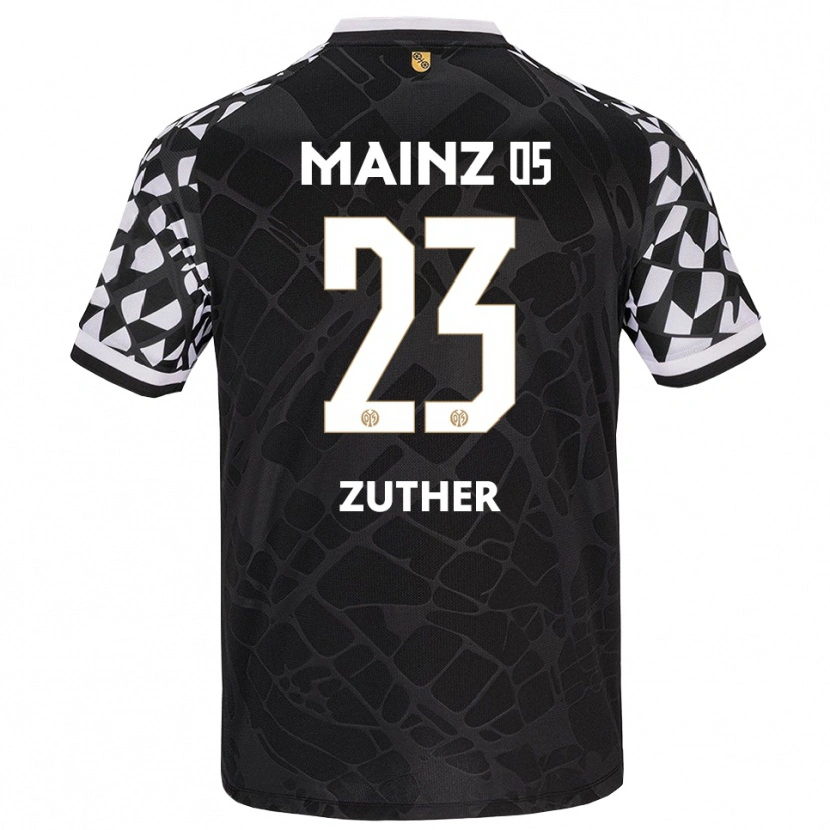 Danxen Criança Pit Zuther #23 Branco Preto Camisola Guarda-Redes 2025/26 Camisa