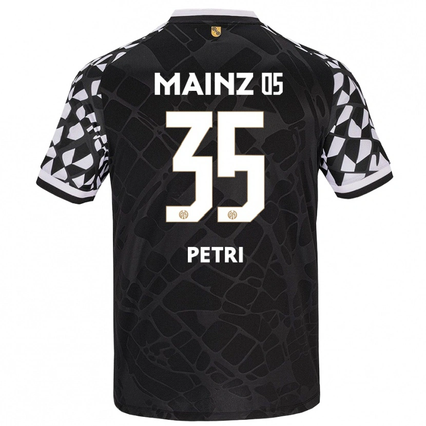 Danxen Criança Jolina Petri #35 Branco Preto Camisola Guarda-Redes 2025/26 Camisa