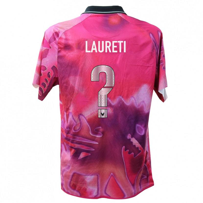 Danxen Criança Tommaso Laureti #0 Rosa Profundo Camisola Guarda-Redes 2025/26 Camisa