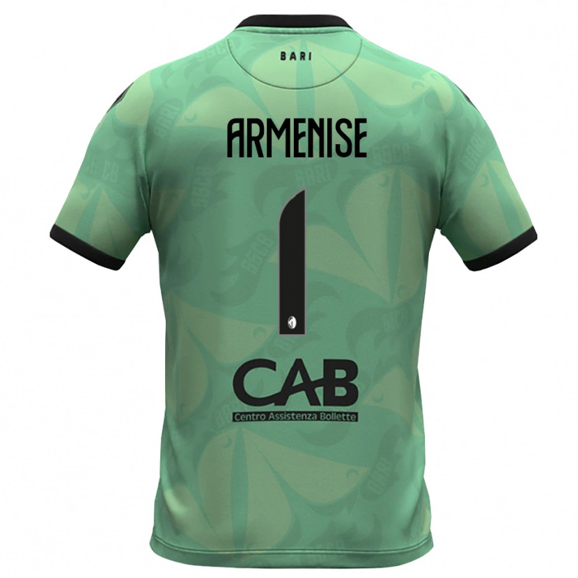 Danxen Criança Gaetano Armenise #1 Verde Mar Escuro Camisola Guarda-Redes 2025/26 Camisa