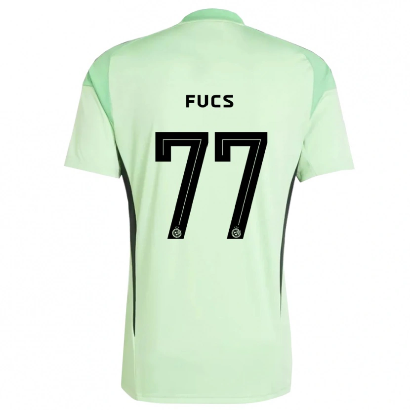 Danxen Criança Roee Fucs #77 Preto Verde Claro Camisola Guarda-Redes 2025/26 Camisa