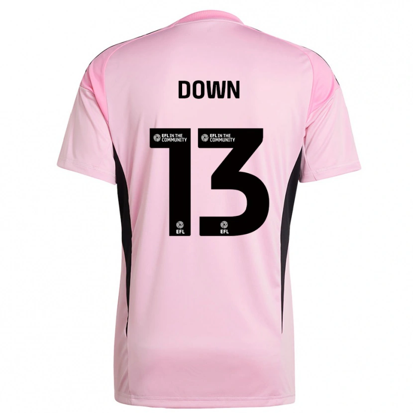 Danxen Criança Sam Down #13 Preto Rosa Camisola Guarda-Redes 2025/26 Camisa