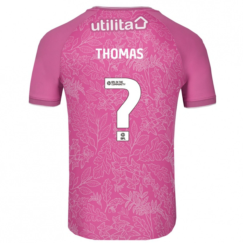 Danxen Criança Lucas Thomas #0 Preto Rosa Camisola Guarda-Redes 2025/26 Camisa