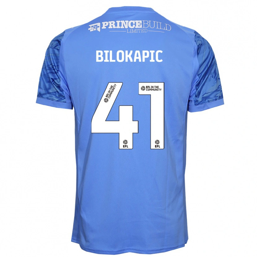 Danxen Criança Nicholas Bilokapic #41 Azul Dodging Camisola Guarda-Redes 2025/26 Camisa