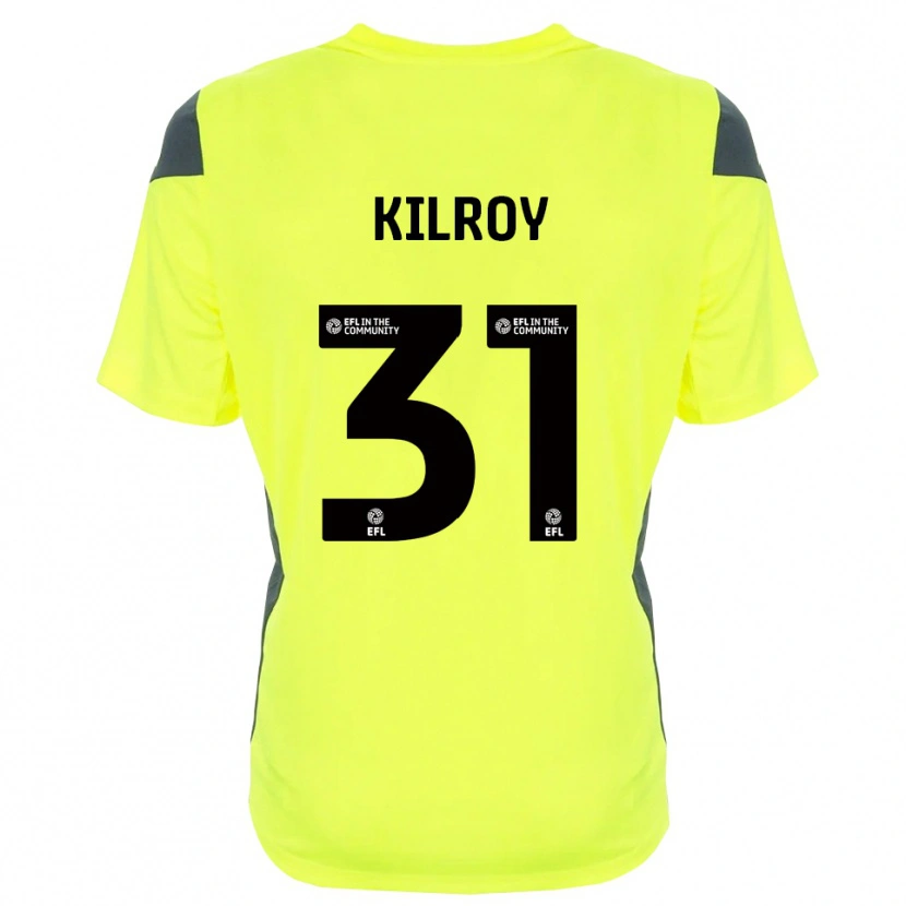 Danxen Criança Jenson Kilroy #31 Preto Verde Fluorescente Camisola Guarda-Redes 2025/26 Camisa