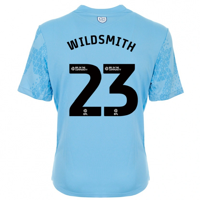 Danxen Criança Joe Wildsmith #23 Preto Azul Céu Camisola Guarda-Redes 2025/26 Camisa