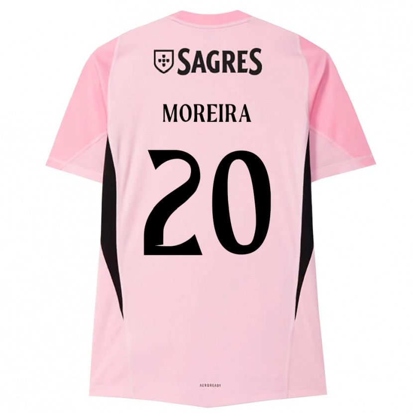 Danxen Criança André Moreira #20 Rosa Preto Camisola Guarda-Redes 2025/26 Camisa
