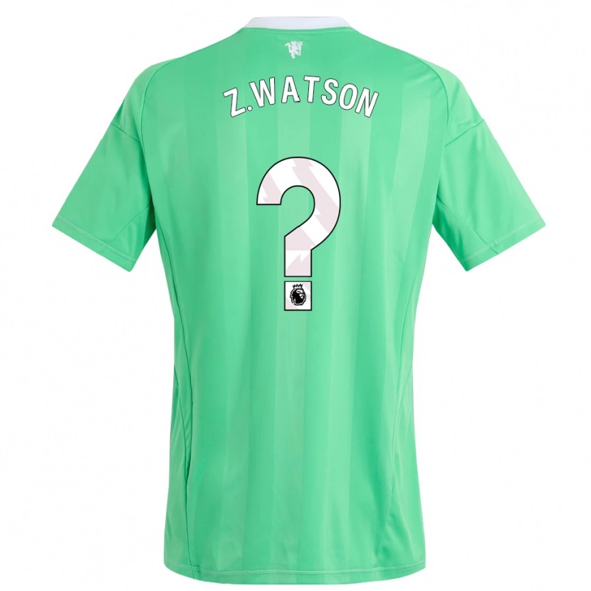 Danxen Criança Zac Watson #0 Verde Esmeralda Camisola Guarda-Redes 2025/26 Camisa