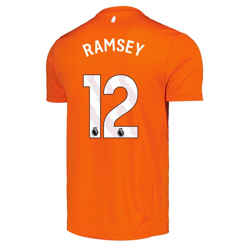 Danxen Criança Emily Ramsey #12 Laranja Preto Camisola Guarda-Redes 2025/26 Camisa